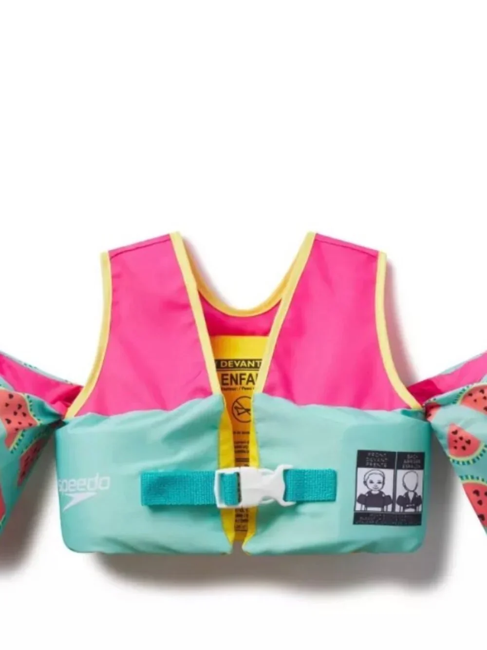 Speedo Splash Jammer Swim Flotation Vest with Armbands Life jacket